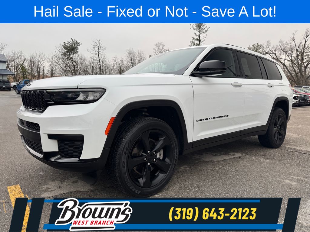 Bright White Clearcoat 2023 Jeep Grand Cherokee L Altitude 4WD SUV / Crossover Four-Wheel Drive 8-Speed Automatic