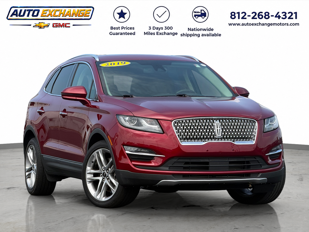 Ruby Red Metallic 2019 Lincoln MKC SUV / Crossover All-Wheel Drive 6-Speed Automatic