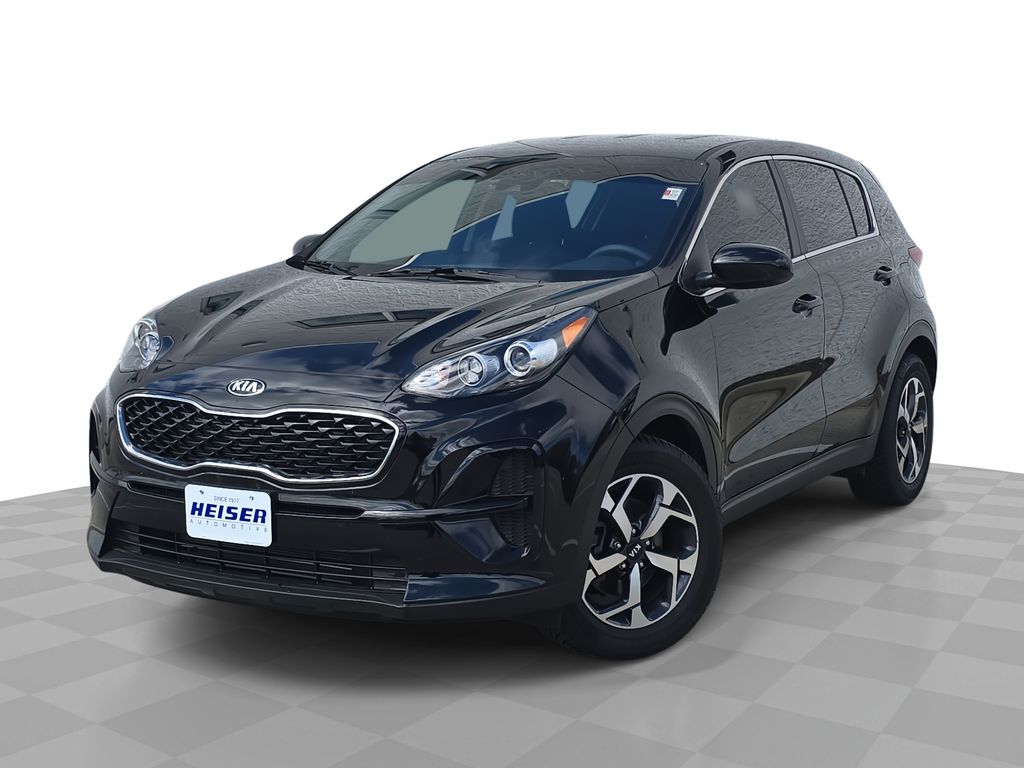 Black Cherry Pearl 2020 Kia Sportage LX FWD SUV / Crossover Front-Wheel Drive 6-Speed Automatic Overdrive