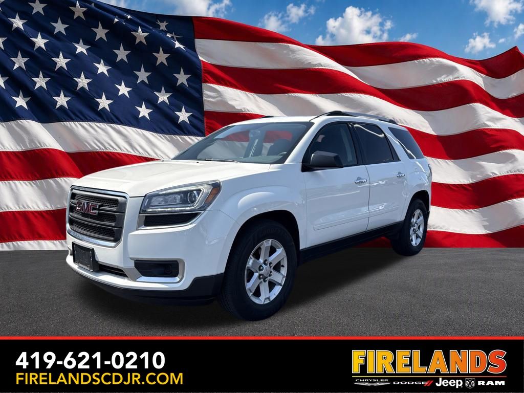 Summit White 2015 GMC Acadia SUV / Crossover All-Wheel Drive 6-Speed Automatic