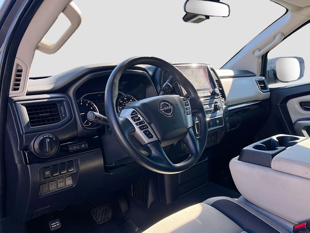 2023 Nissan Titan SV Gray at Bayshore Chrysler Jeep Dodge Ram