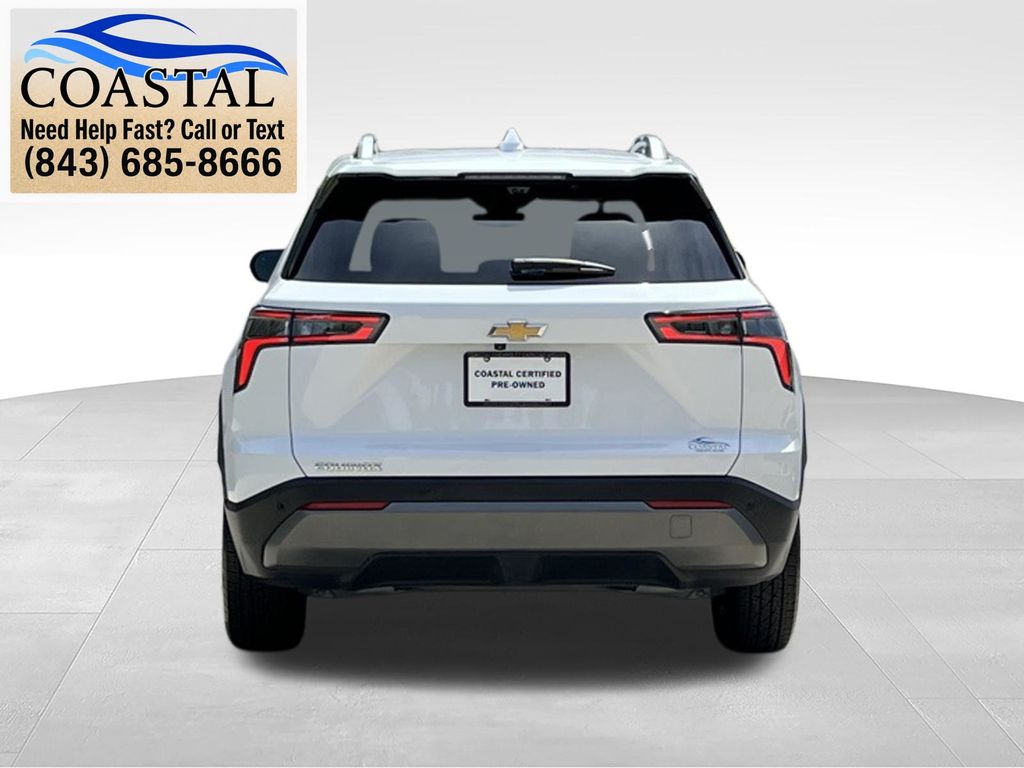 2025 Chevrolet Equinox LT White at Bob Mills Chevrolet