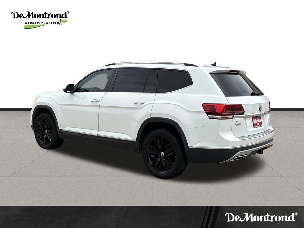 2019 Volkswagen Atlas SEL White at Durrett Motor Company