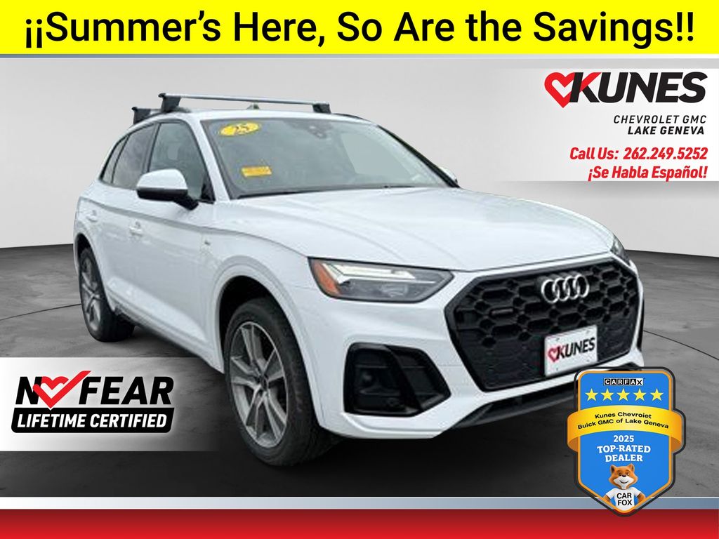 White 2025 Audi Q5 SUV / Crossover All-Wheel Drive 7-Speed Automatic