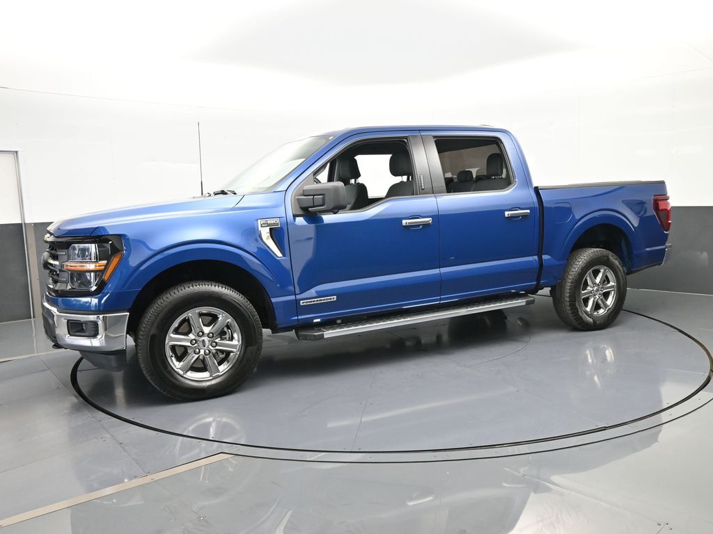 Used 2024 Blue Metallic Ford XLT image 2