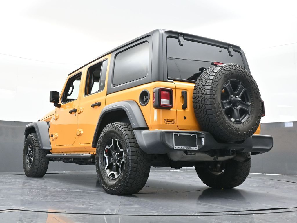 Used 2018 Hellayella Clearcoat Jeep Unlimited Sport S image 59