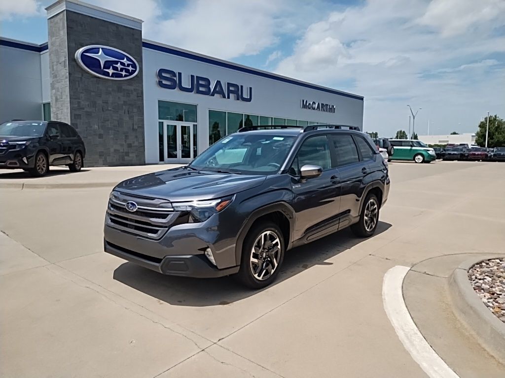 Gray 2026 Subaru Forester Hybrid SUV / Crossover All-Wheel Drive Continuously Variable Transmission
