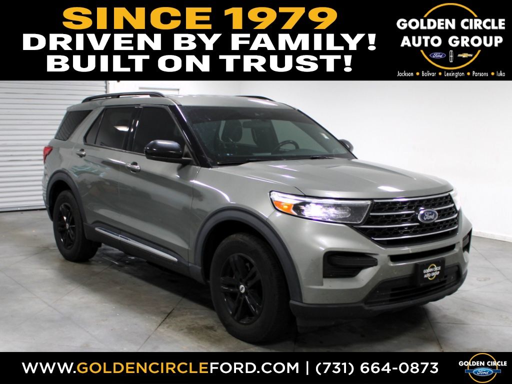 Silver Spruce Metallic 2020 Ford Explorer SUV / Crossover All-Wheel Drive Automatic