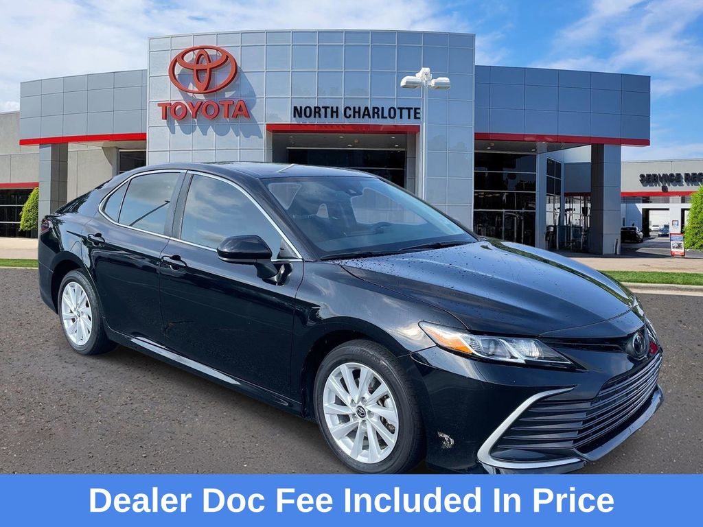 Midnight Black Metallic 2023 Toyota Camry Sedan Front-Wheel Drive 8-Speed Automatic