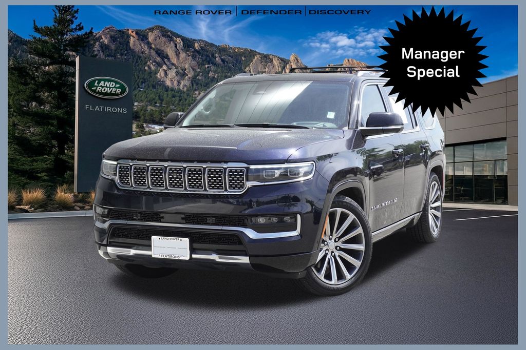 Midnight 2023 Jeep Grand Wagoneer SUV / Crossover Four-Wheel Drive 8-Speed Automatic
