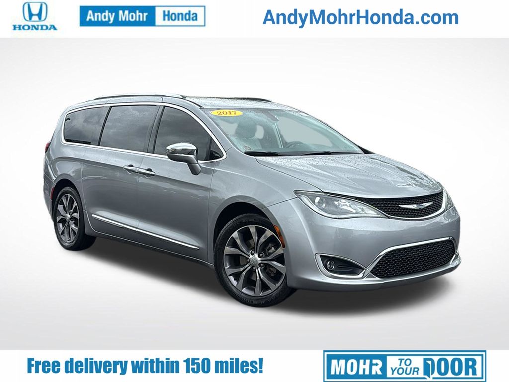 Billet Silver Metallic 2017 Chrysler Pacifica Minivan Front-Wheel Drive 9-Speed Automatic