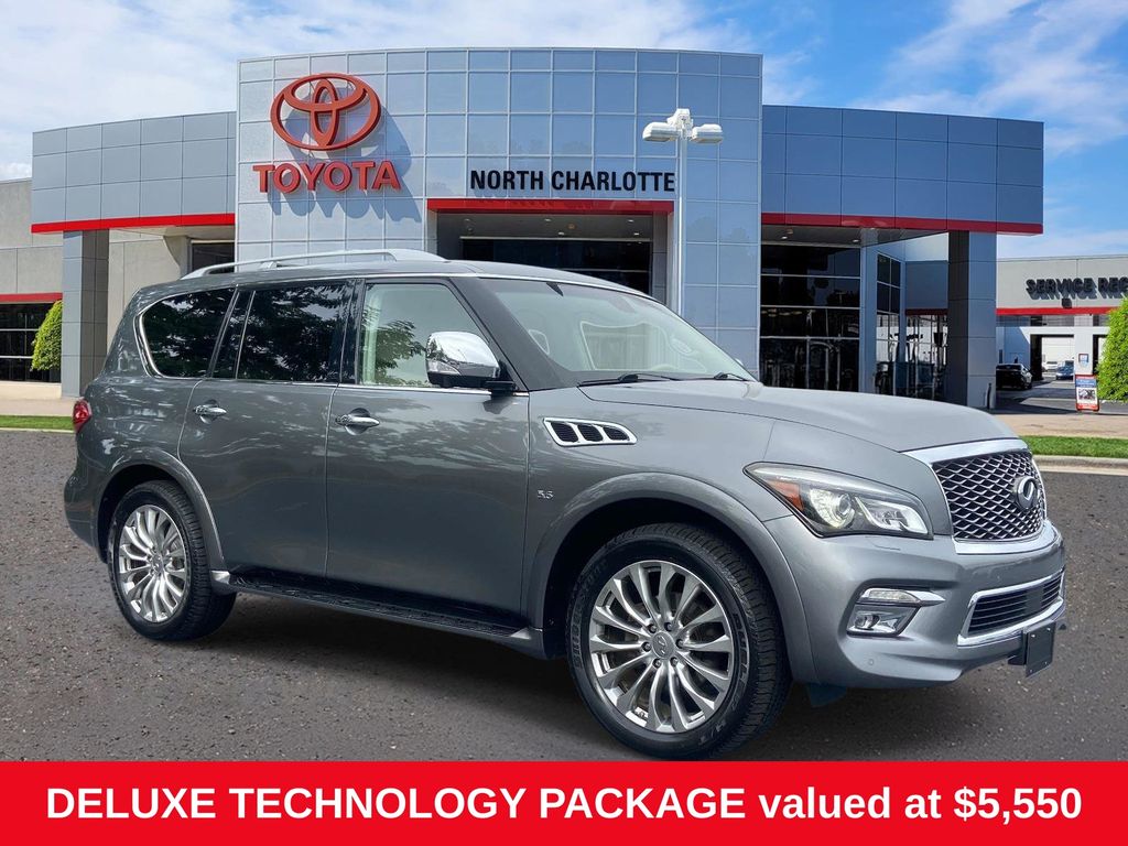 Gray (Graphite Shadow) 2016 INFINITI QX80 SUV / Crossover All-Wheel Drive 7-Speed Automatic