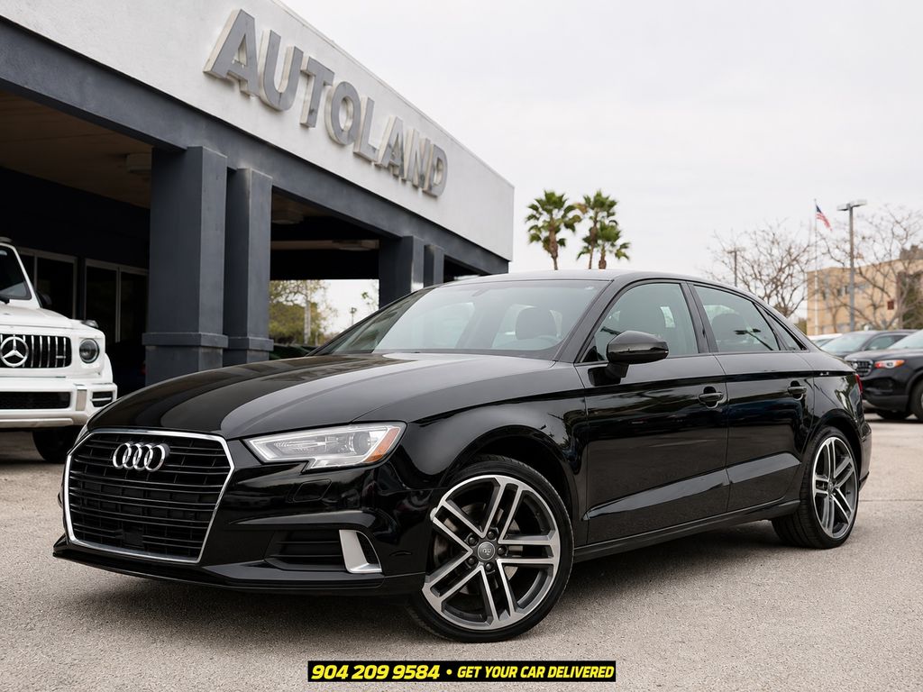Brilliant Black 2018 Audi A3 Sedan All-Wheel Drive 6-Speed Automatic