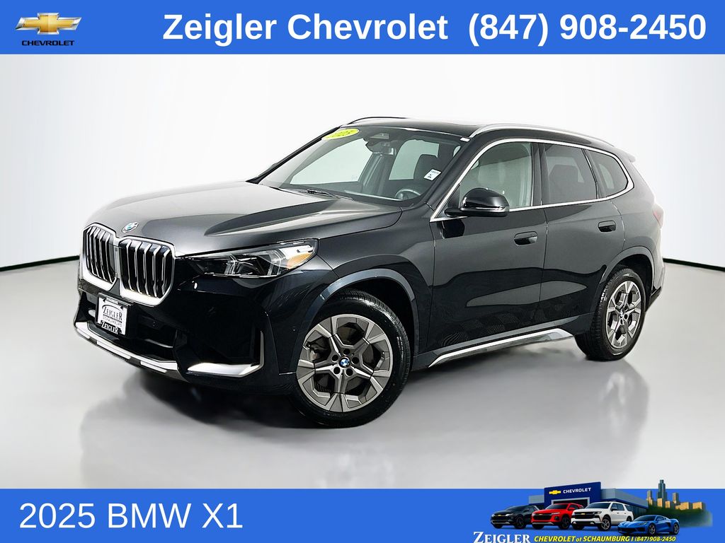 Black 2025 BMW X1 xDrive28i SUV / Crossover All-Wheel Drive 7-Speed Automatic