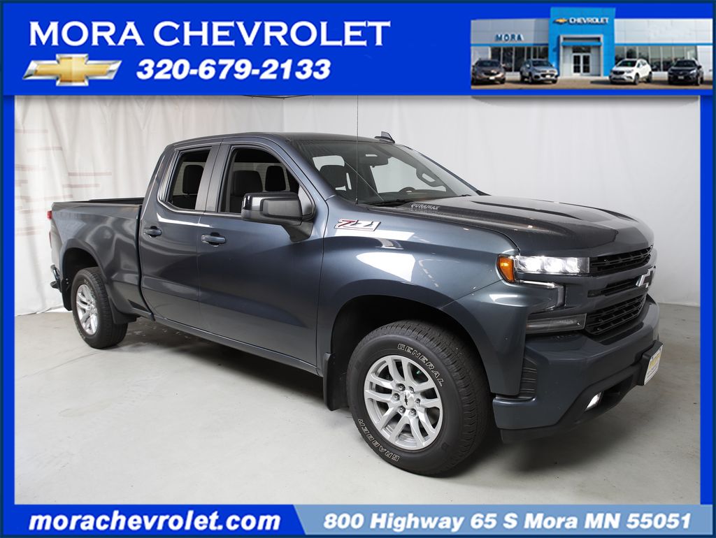 Gray 2020 Chevrolet Silverado 1500 Pickup Truck Four-Wheel Drive Automatic