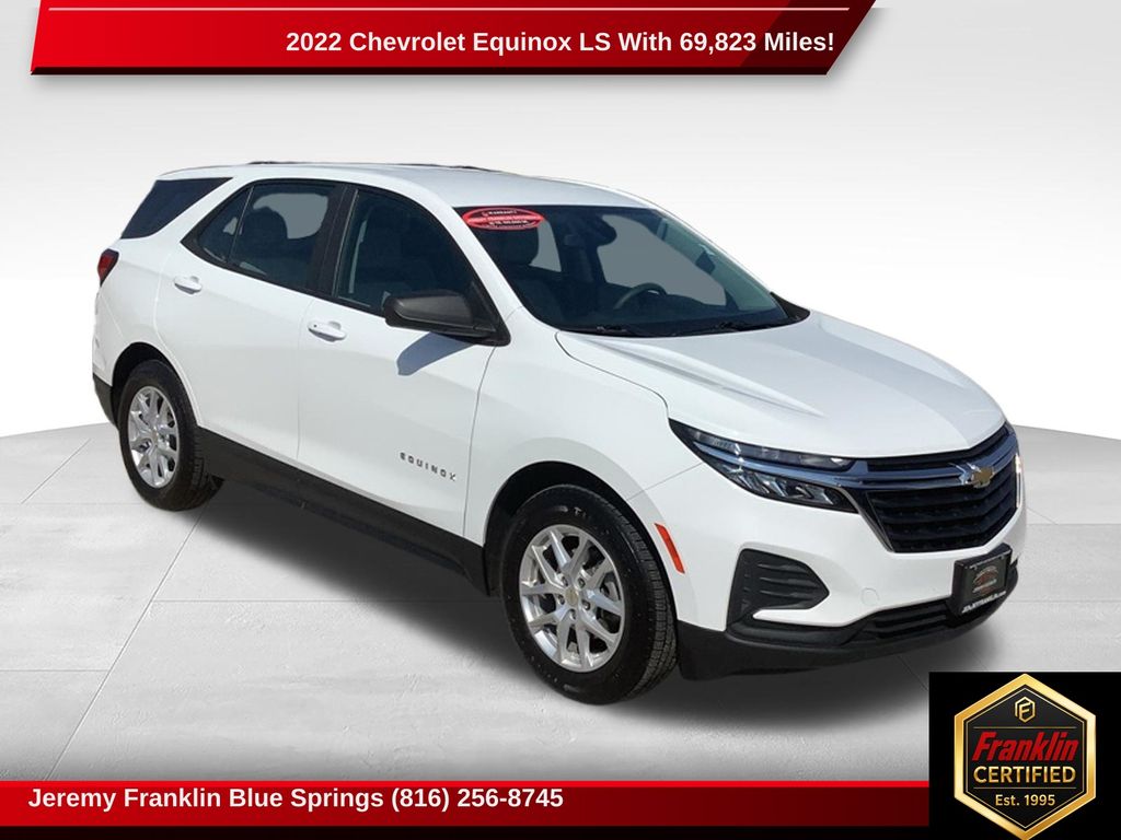 Summit White 2022 Chevrolet Equinox SUV / Crossover Front-Wheel Drive 6-Speed Automatic Overdrive