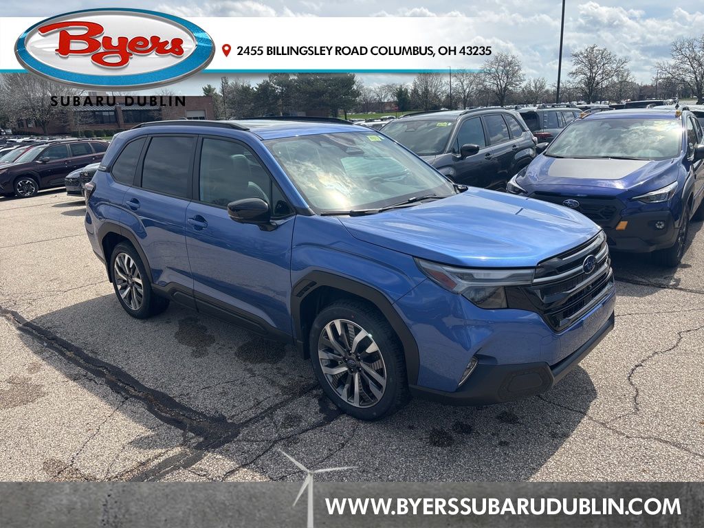 Daybreak Blue Pearl 2026 Subaru Forester Touring Crossover AWD SUV / Crossover All-Wheel Drive Continuously Variable Transmission