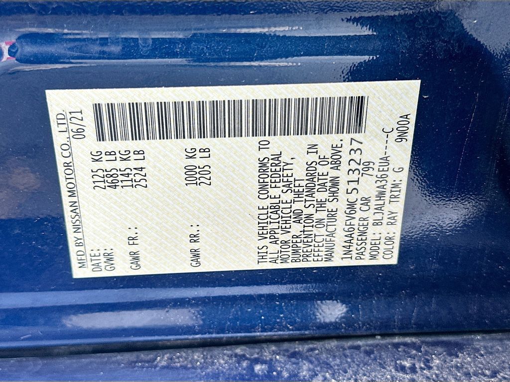 Used 2021 Blue Nissan Platinum image 34
