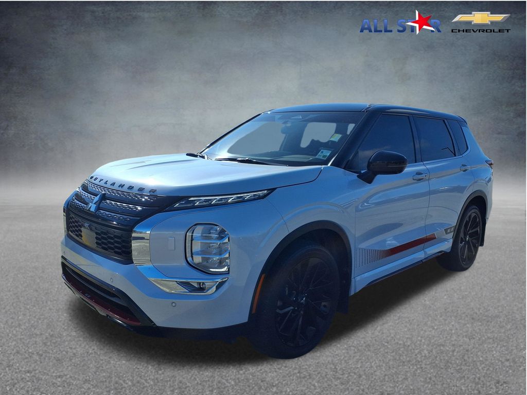 White Diamond/Black Roof 2023 Mitsubishi Outlander SUV / Crossover All-Wheel Drive Continuously Variable Transmission