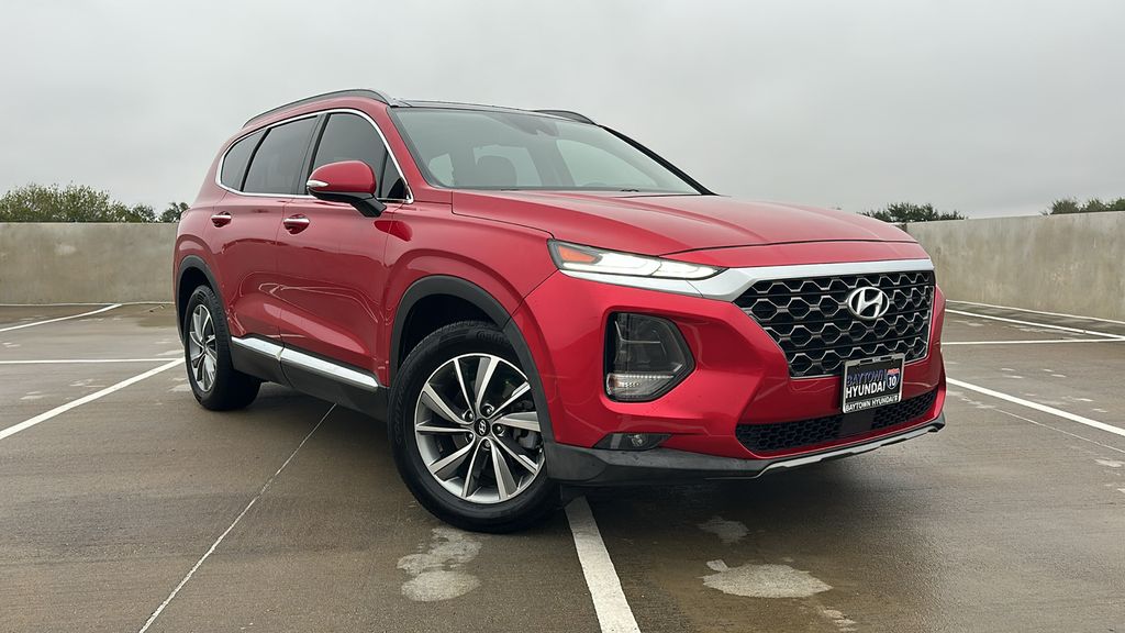 2020 Hyundai Santa Fe SEL Red at DeMontrond Auto Country