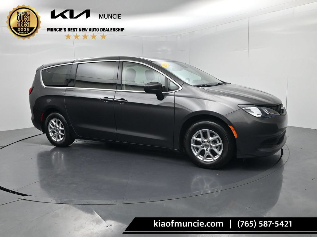 Gray (Granite Crystal Metallic Clearcoat) 2023 Chrysler Voyager Minivan Front-Wheel Drive 9-Speed Automatic