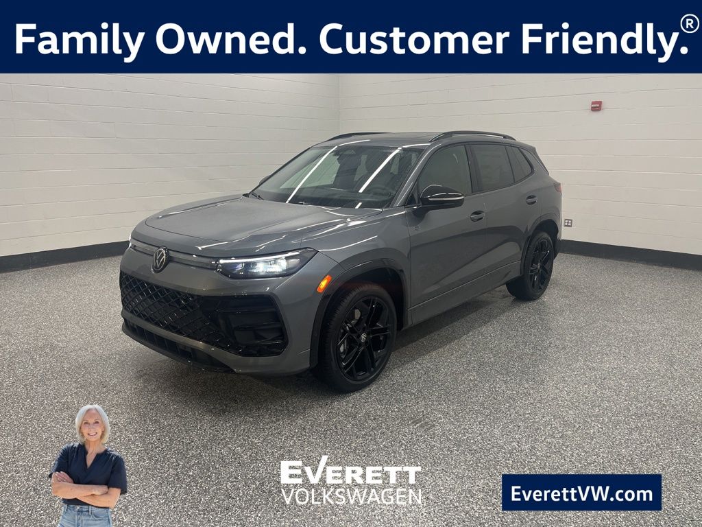 Platinum Gray Metallic 2026 Volkswagen Tiguan SUV / Crossover All-Wheel Drive 8-Speed Automatic