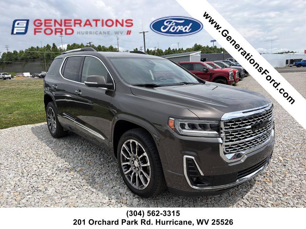 Smokey Quartz Metallic 2020 GMC Acadia Denali AWD SUV / Crossover Four-Wheel Drive 9-Speed Automatic