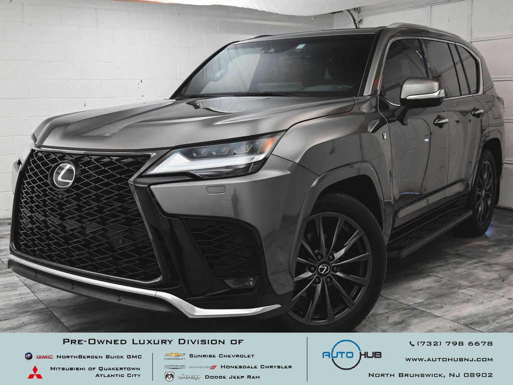 Manganese Luster 2024 Lexus LX 600 F Sport Handling AWD SUV / Crossover All-Wheel Drive Automatic