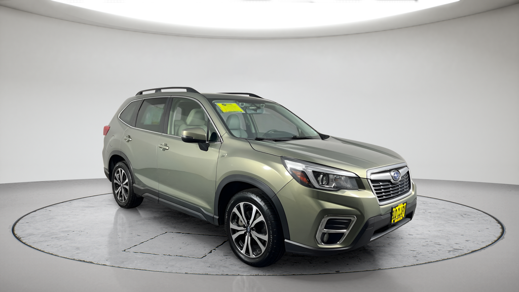 Jasper Green Metallic 2020 Subaru Forester SUV / Crossover All-Wheel Drive Continuously Variable Transmission
