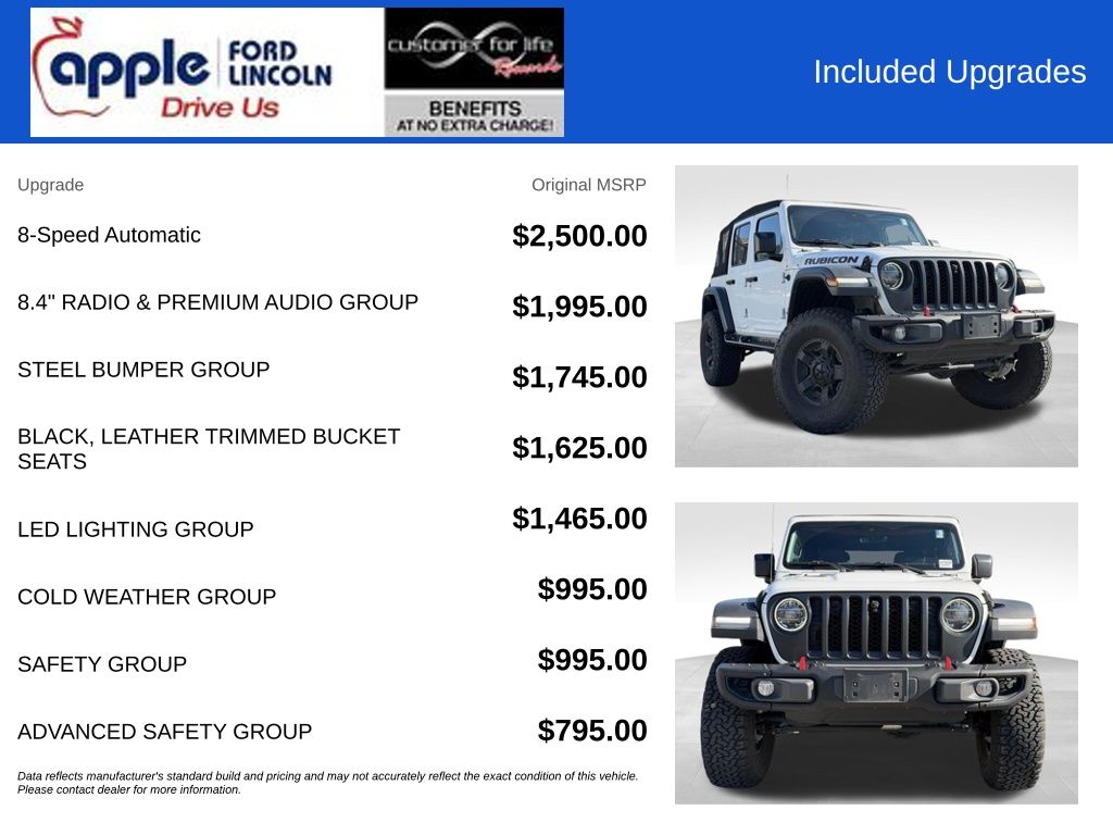 2021 Jeep Wrangler Unlimited Rubicon