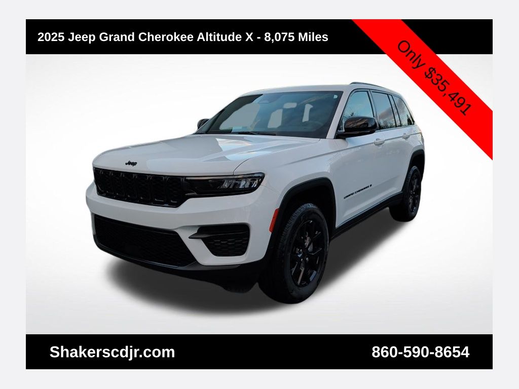 2025 Jeep Grand Cherokee Altitude X 4WD