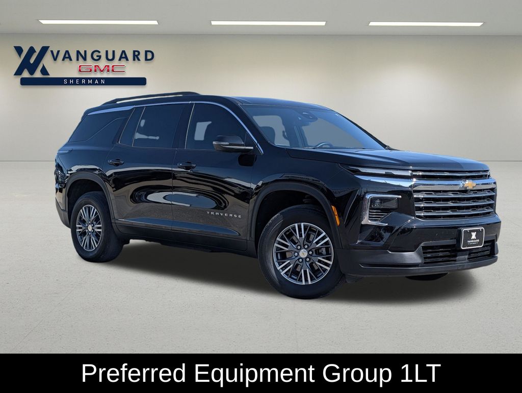 Mosaic Black Metallic 2025 Chevrolet Traverse SUV / Crossover Front-Wheel Drive 8-Speed Automatic