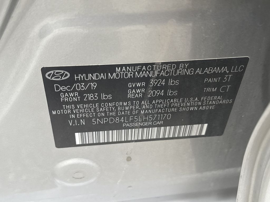 2020 Hyundai Elantra SEL Silver at Emmons Autoplex