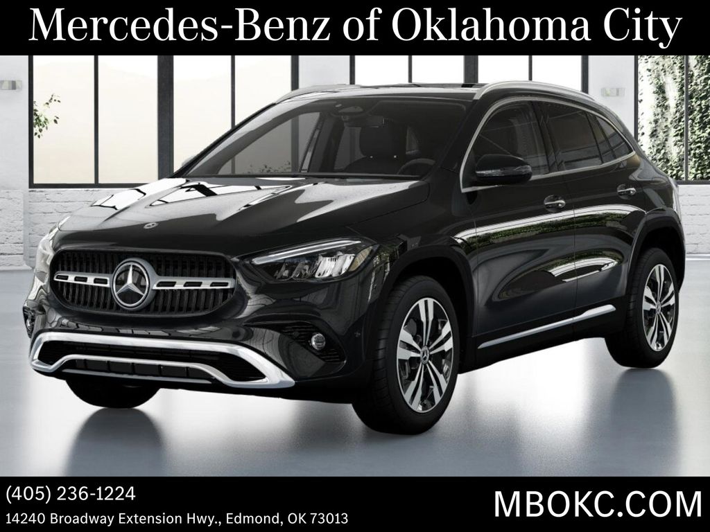 Night Black 2026 Mercedes-Benz GLA SUV / Crossover Front-Wheel Drive 8-Speed Dual Clutch