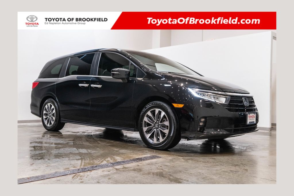 Black 2024 Honda Odyssey Minivan Front-Wheel Drive Automatic