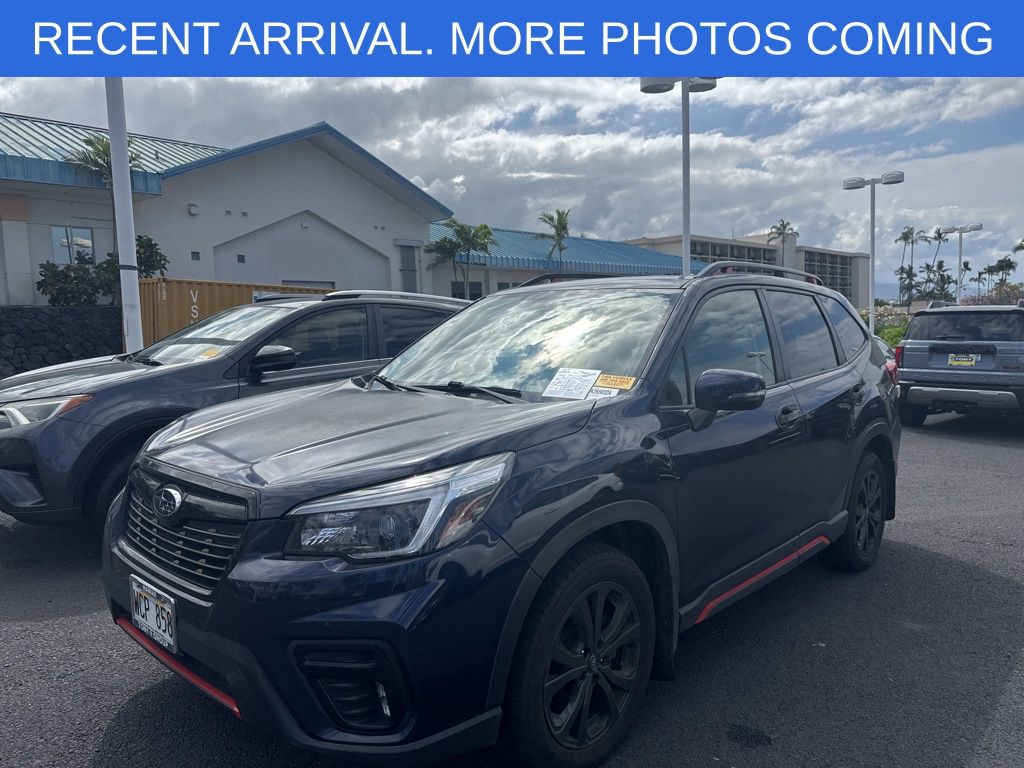 Dark Blue Pearl 2021 Subaru Forester Sport Crossover AWD SUV / Crossover All-Wheel Drive Continuously Variable Transmission