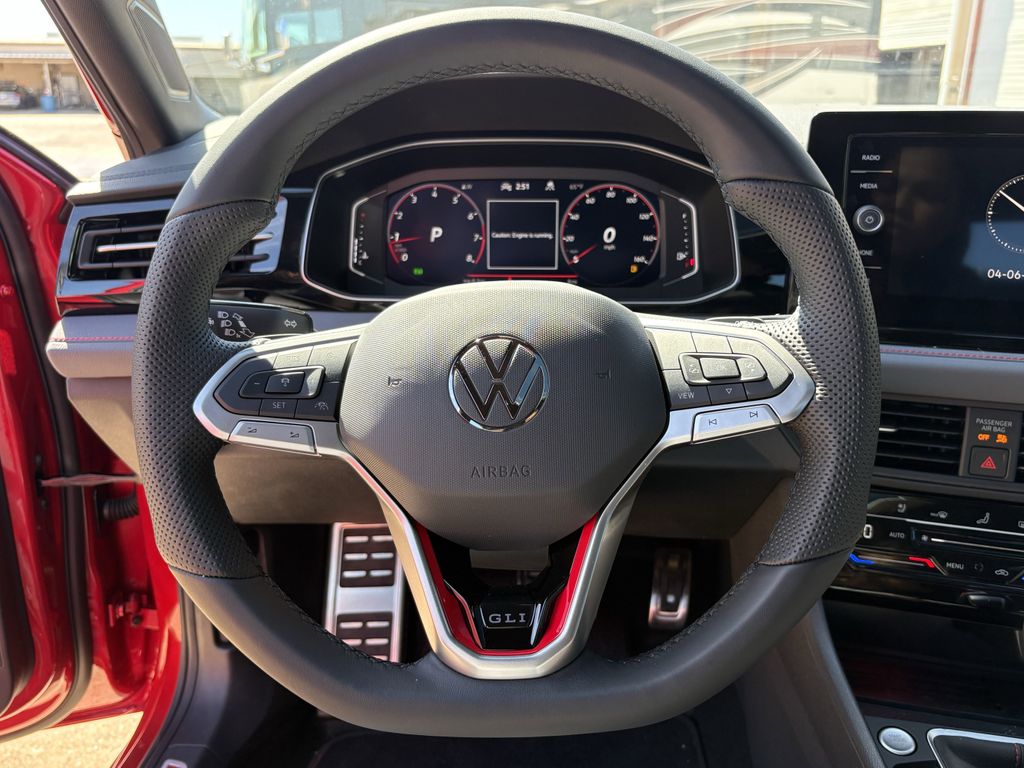 2026 Volkswagen Jetta GLI 2.0T Autobahn Red at DeMontrond Auto Country