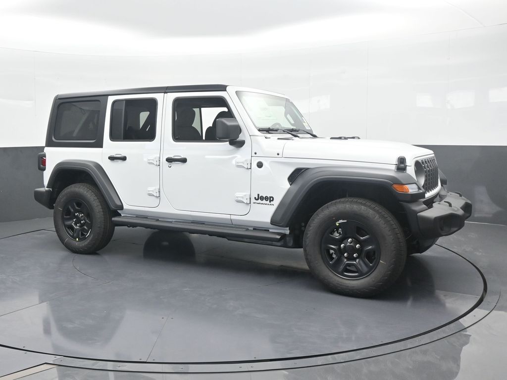 New 2026 Bright White Clearcoat Jeep Sport image 8