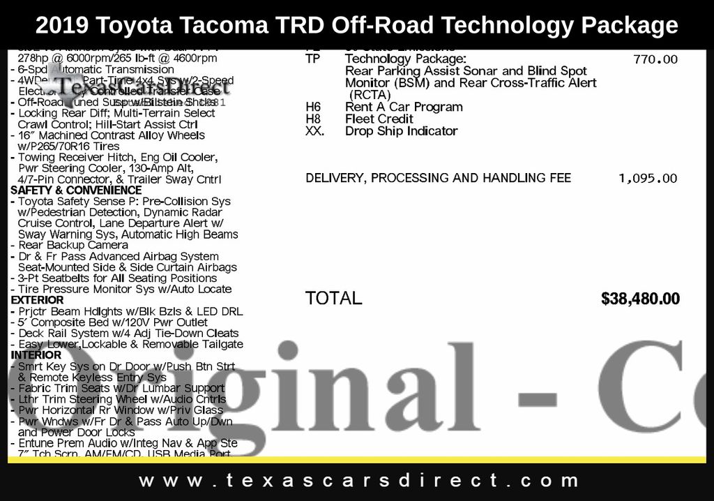 2019 Toyota Tacoma TRD Off-Road 12