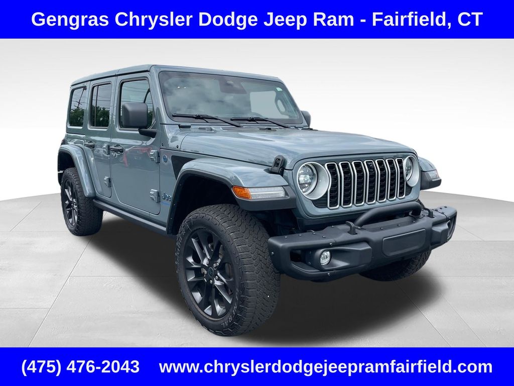 Anvil Clear Coat 2025 Jeep Wrangler 4xe SUV / Crossover Four-Wheel Drive 8-Speed Automatic