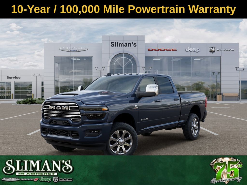 Forged Blue Metallic 2026 RAM 2500 Pickup Truck Four-Wheel Drive 8-Speed Automatic