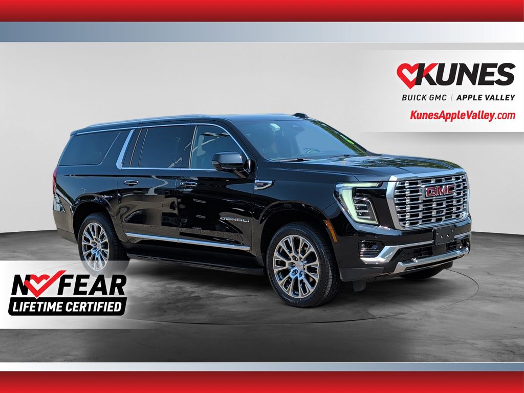 Onyx Black 2025 GMC Yukon XL SUV / Crossover Four-Wheel Drive 