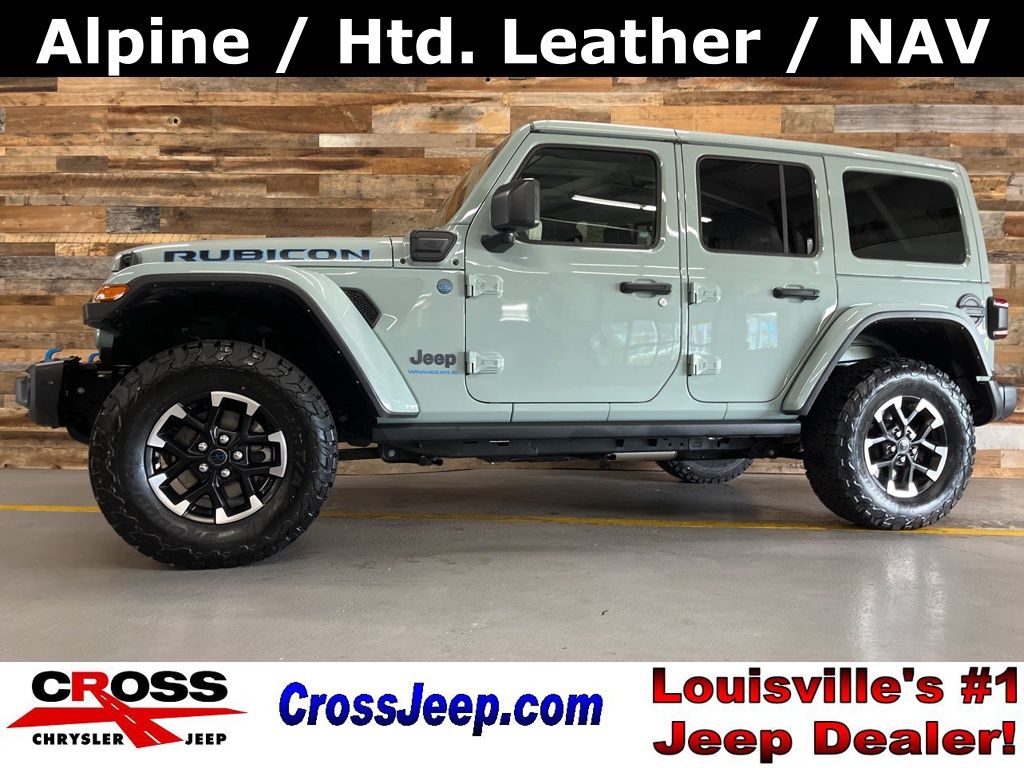 Earl Clearcoat 2024 Jeep Wrangler 4xe Rubicon X 4WD SUV / Crossover Four-Wheel Drive 8-Speed Automatic