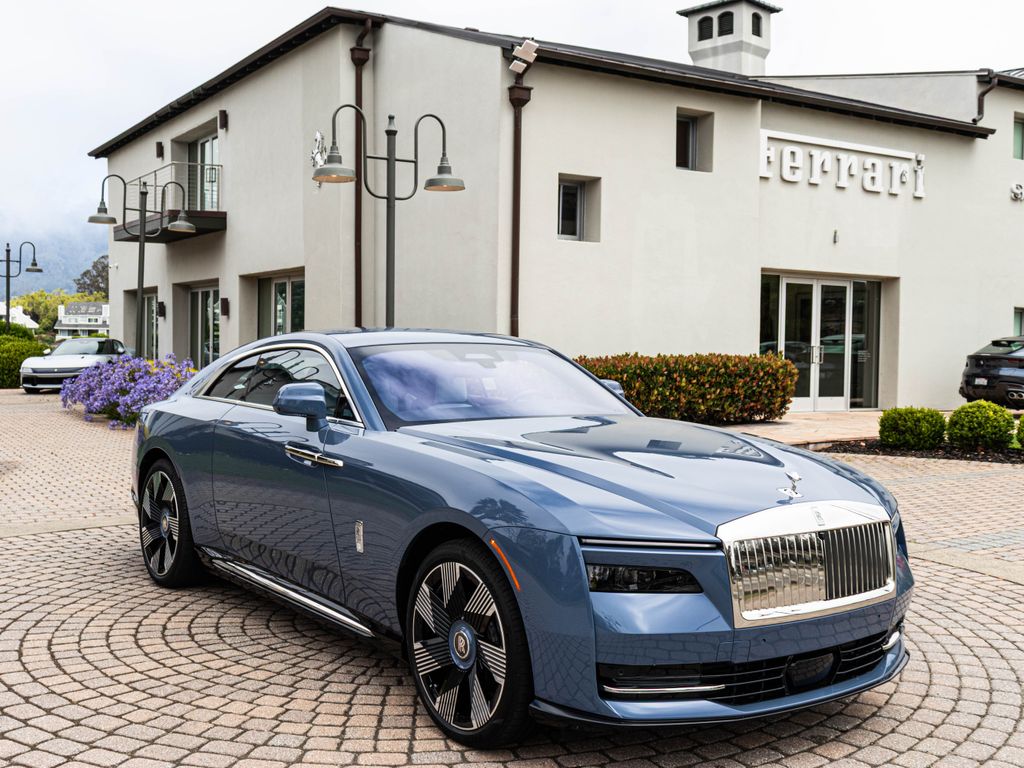 Blue 2025 Rolls-Royce Spectre Coupe All-Wheel Drive 1-Speed Automatic