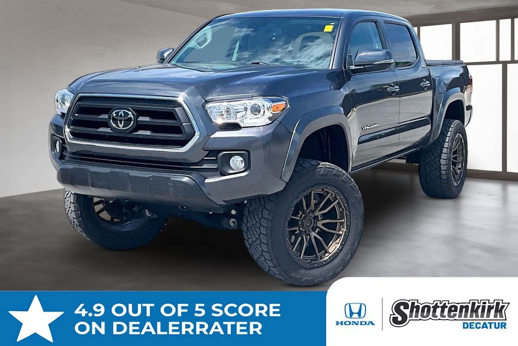 Magnetic Gray Metallic 2022 Toyota Tacoma Pickup Truck Four-Wheel Drive 6-Speed Automatic