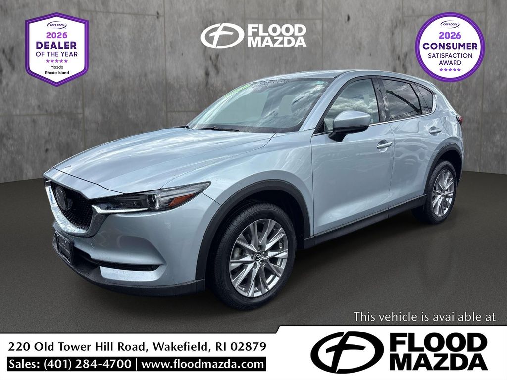 Sonic Silver Metallic 2021 Mazda CX-5 Grand Touring Reserve AWD SUV / Crossover All-Wheel Drive 6-Speed Automatic