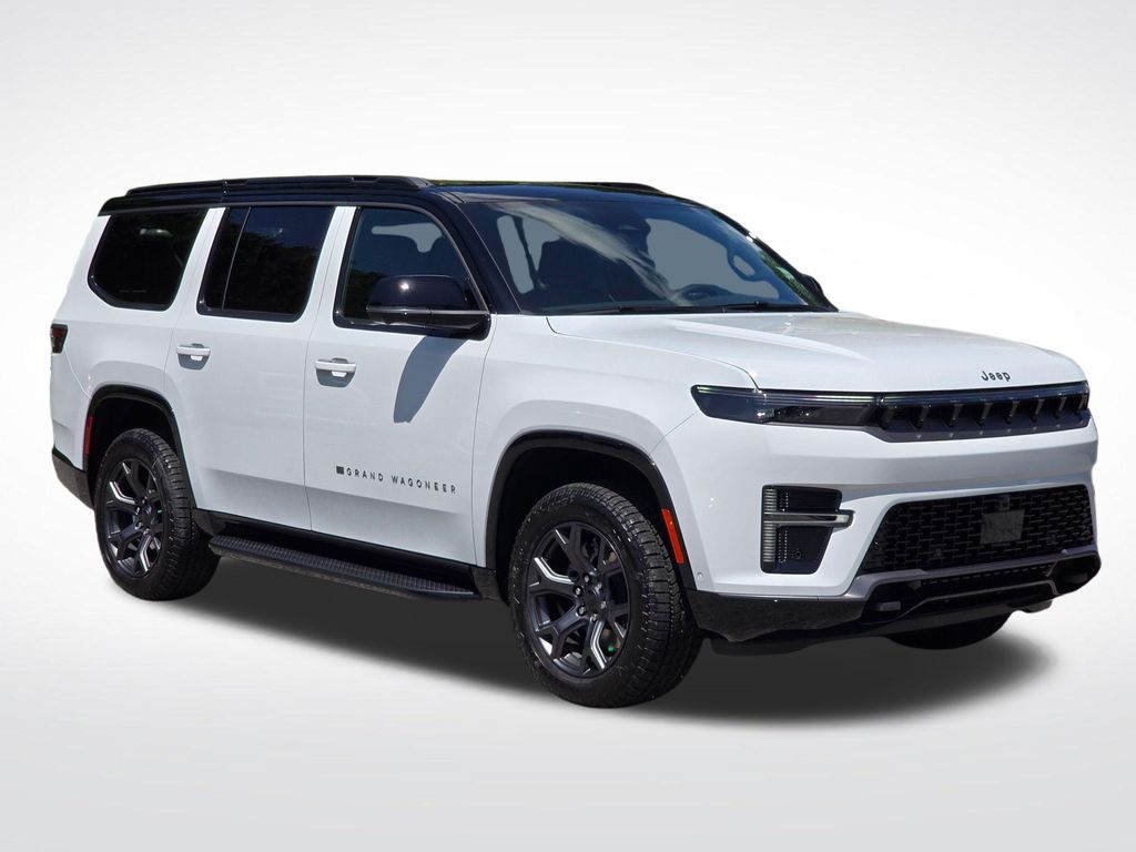 2026 Bright White Clearcoat Jeep Grand Wagoneer Upland 4X4 SUV