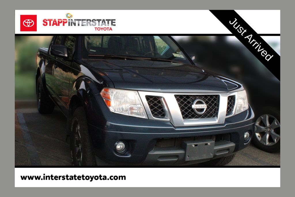 Arctic Blue Metallic 2019 Nissan Frontier Pickup Truck Four-Wheel Drive 5-Speed Automatic Overdrive