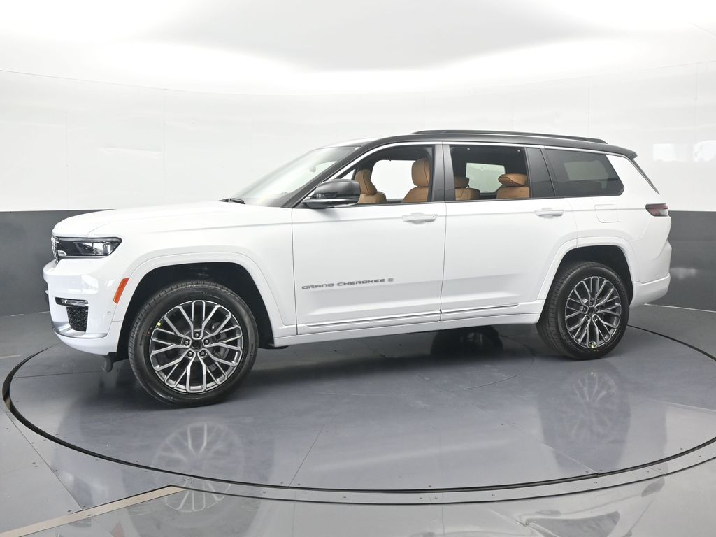 New 2025 Bright White Clearcoat Jeep Summit image 2