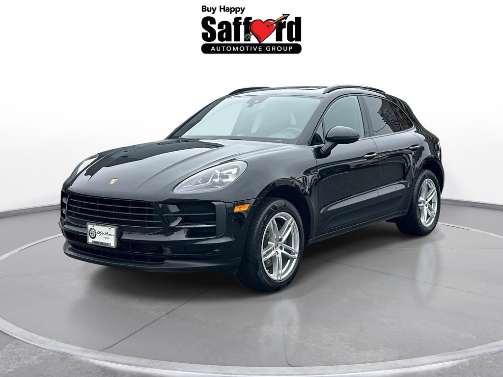 Black 2020 Porsche Macan AWD SUV / Crossover All-Wheel Drive 7-Speed Automatic